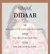 Didaar By Glossy Digital printed Linen Cotton Dress Material Wholesale Shop In Surat